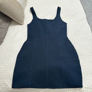 Medium Dark blue bandage dress Aritzia NWT